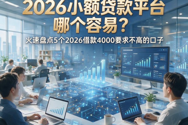 2026小额贷款平台哪个容易？火速盘点5个2026借款4000要求不高的口子