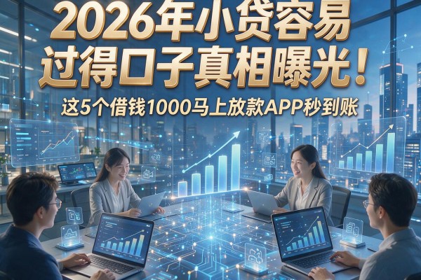 2026年小贷容易过得口子真相曝光!这5个借钱1000马上放款APP秒到账