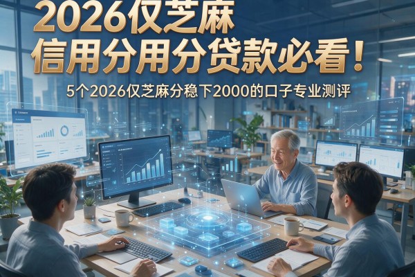2026仅芝麻信用分贷款必看!5个2026仅芝麻分稳下2000的口子专业测评