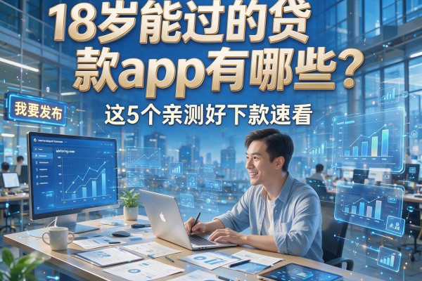 18岁能过的贷款app有哪些？这5个亲测好下款速看