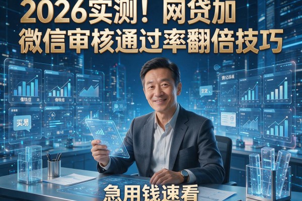 2026实测!网贷加微信审核通过率翻倍技巧,急用钱速看
