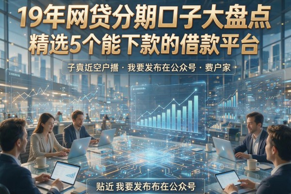 19年网贷分期口子大盘点，精选5个能下款的借款平台