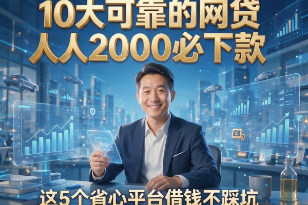 10大可靠的网贷人人2000必下款,这5个省心平台借钱不踩坑