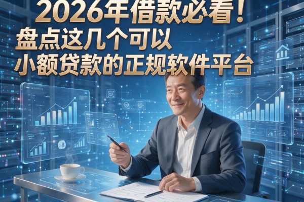 2026年借款必看!盘点这几个可以小额贷款的正规软件平台