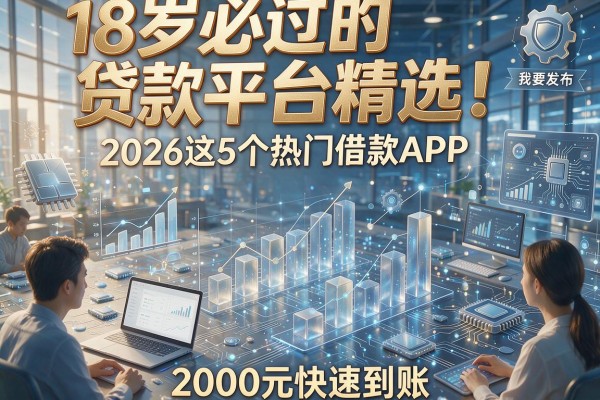 18岁必过的贷款平台精选！2026这5个热门借款APP，2000元快速到账