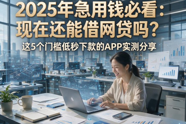 2025年急用钱必看:现在还能借网贷吗?这5个门槛低秒下款的APP实测分享