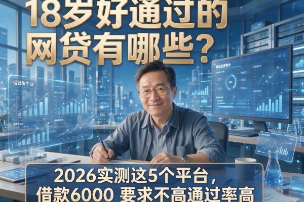 18岁好通过的网贷有哪些?2026实测这5个平台,借款6000要求不高通过率高