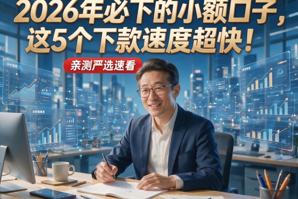 2026年必下的小额口子,这5个下款速度超快!亲测严选速看!