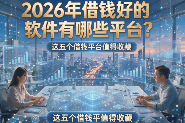2026年借钱好的软件有哪些平台?这五个借钱平台值得收藏!