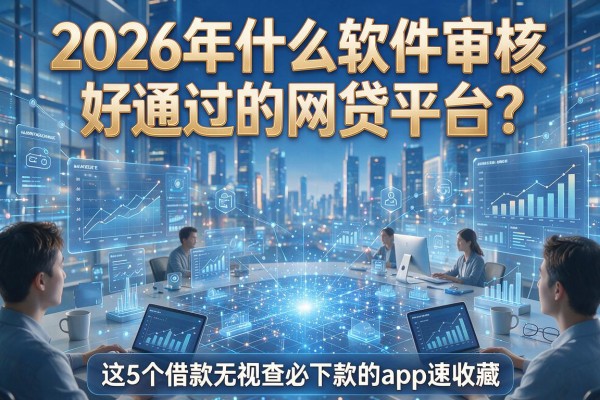 2026年什么软件审核好通过的网贷平台？这5个借款无视查必下款的app速收藏