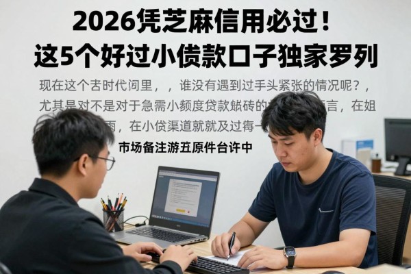 2026凭芝麻信用必过!这5个好过小额贷款口子独家罗列