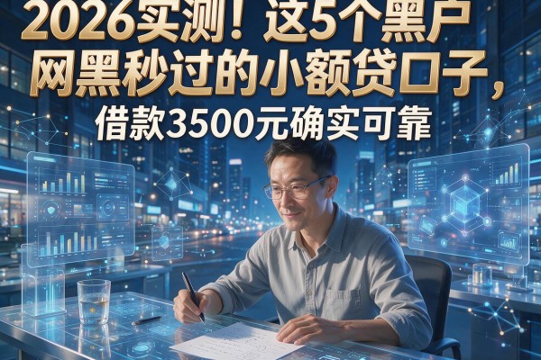 2026实测!这5个黑户网黑秒过的小额贷口子,借款3500元确实可靠