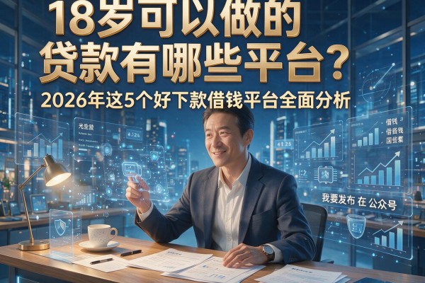 18岁可以做的贷款有哪些平台?2026年这5个好下款借钱平台全面分析!