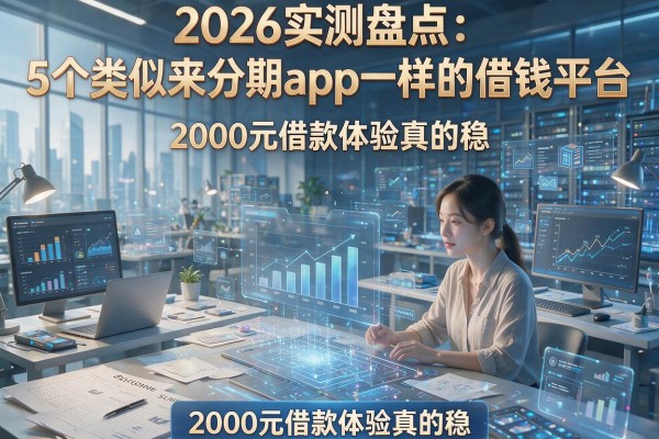 2026实测盘点:5个类似来分期app一样的借钱平台,2000元借款体验真的稳!