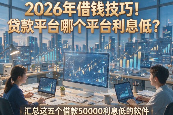 2026年借钱技巧!贷款平台哪个平台利息低?汇总这五个借款50000利息低的软件