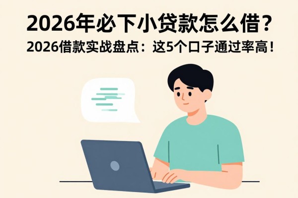 2026年必下小额贷款怎么借?2026借款实战盘点:这5个口子通过率高!