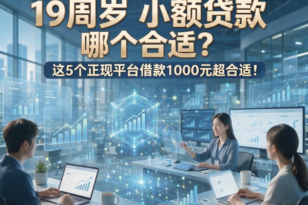 19周岁小额贷款哪个合适?这5个正规平台借款1000元超合适!