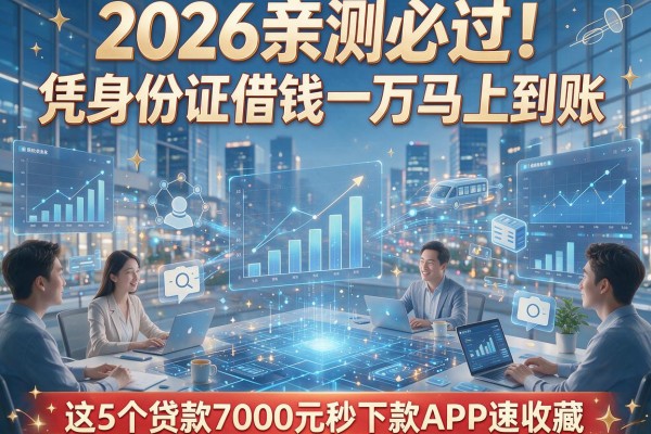 2026亲测必过!凭身份证借钱一万马上到账,这5个贷款7000元秒下款APP速收藏