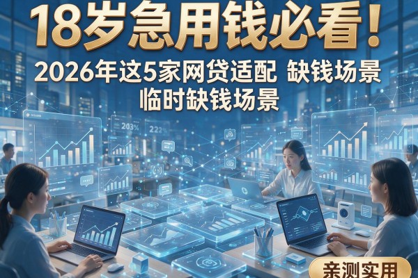 18岁急用钱必看!2026年这5家网贷适配临时缺钱场景,亲测实用