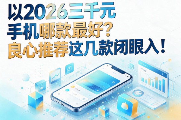 2026三千元手机哪款最好?良心推荐这几款闭眼入!