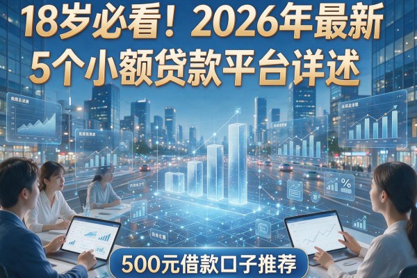 18岁必看！2026年最新5个小额贷款平台详述，附500元借款口子推荐