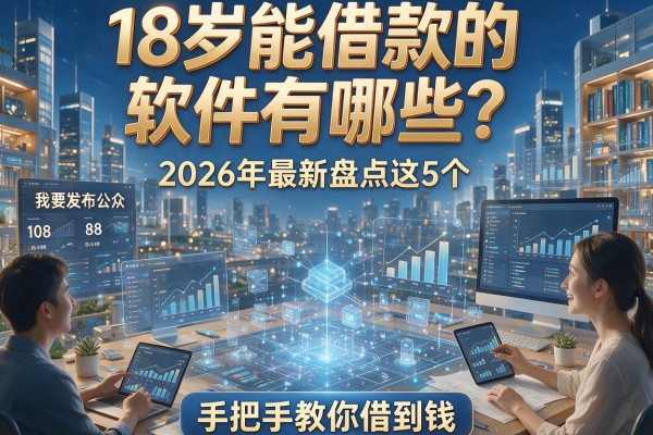 18岁能借款的软件有哪些?2026年最新盘点这5个,手把手教你借到钱!