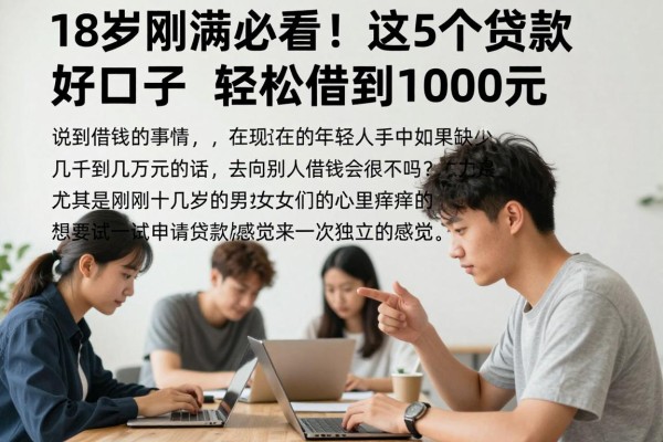 18岁刚满必看!这5个贷款好口子轻松借到1000元