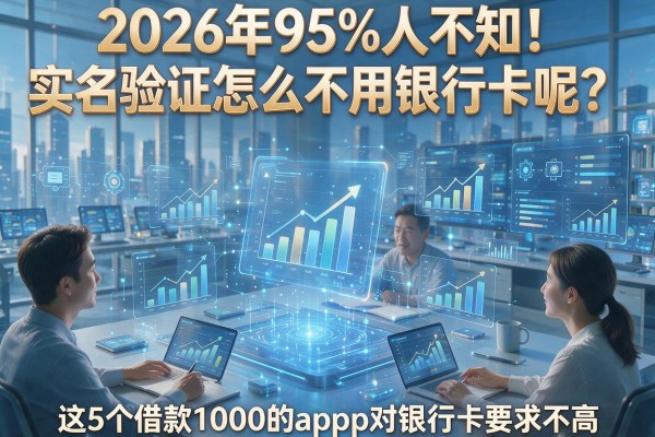 2026年95%人不知!实名验证怎么不用银行卡呢?这5个借款1000的app对银行卡要求不高