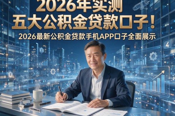 2026年实测五大公积金贷款口子!2026最新公积金贷款手机APP口子全面展示