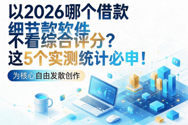2026哪个借款软件不看综合评分?这5个实测统计必申!