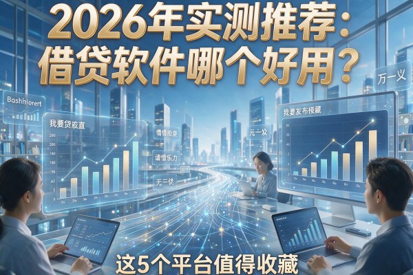 2026年实测推荐:借贷软件哪个好用?这5个平台值得收藏!