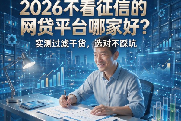 2026不看征信的网贷平台哪家好?实测过滤干货,选对不踩坑!