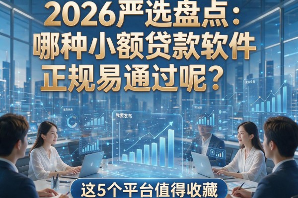 2026严选盘点:哪种小额贷款软件正规易通过呢?这5个平台值得收藏!