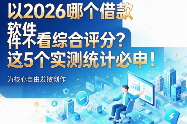 2026哪个借款软件不看综合评分？这5个实测统计必申！