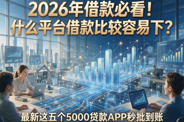 2026年借款必看!什么平台借款比较容易下?最新这五个5000贷款APP秒批到账