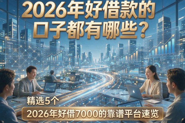 2026年好借款的口子都有哪些？精选5个2026年好借7000的靠谱平台速览