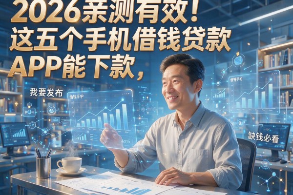 2026亲测有效!这五个手机借钱贷款APP能下款,缺钱必看