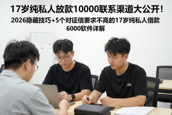 17岁纯私人放款10000联系渠道大公开!2026隐藏技巧+5个对征信要求不高的17岁纯私人借款6000软件详解
