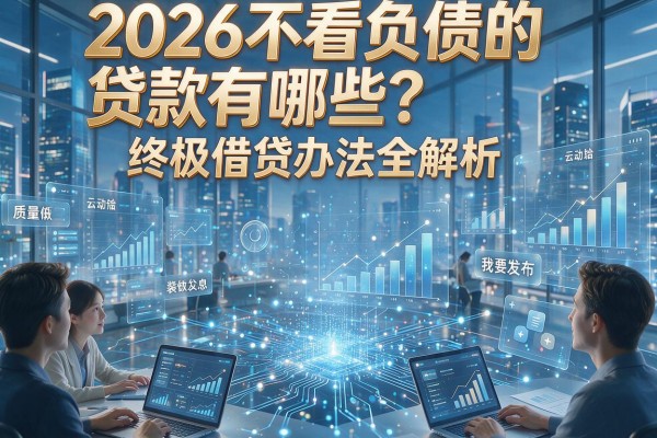 2026不看负债的贷款有哪些？终极借贷办法全解析！