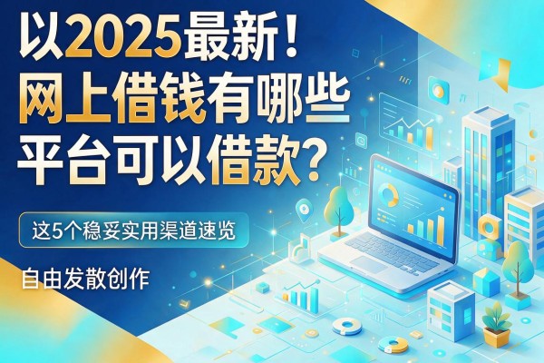 2025最新！网上借钱有哪些平台可以借款？这5个稳妥实用渠道速览