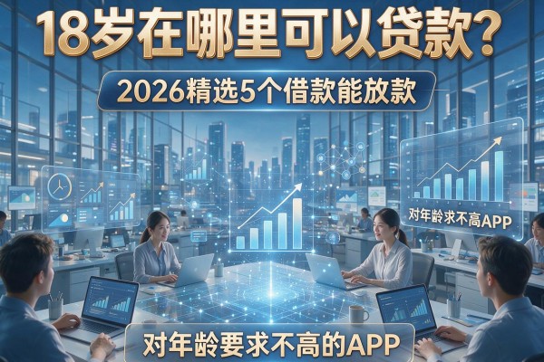18岁在哪里可以贷款?2026精选5个借款能放款、对年龄要求不高的APP