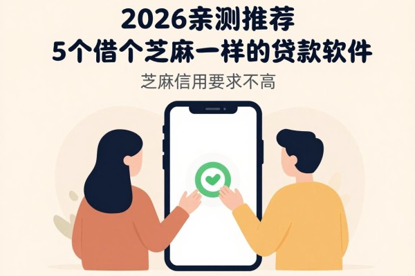 2026亲测推荐!5个和借个芝麻一样的贷款软件,借5000轻松下款,芝麻信用要求不高