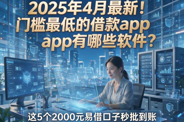2025年4月最新！门槛最低的借款app有哪些软件？这5个2000元易借口子秒批到账