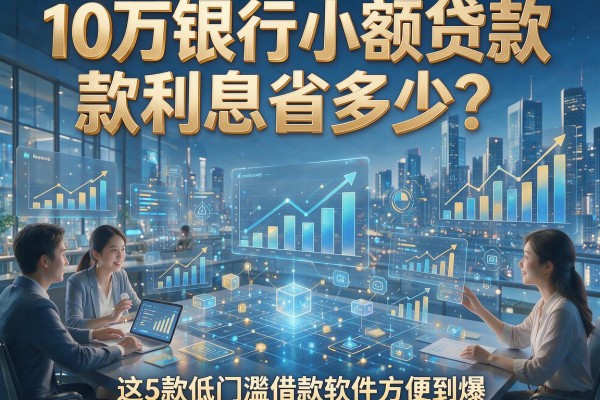 10万银行小额贷款利息省多少?这5款低门槛借款软件方便到爆
