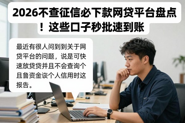 2026不查征信必下款网贷平台盘点！这些口子秒批速到账