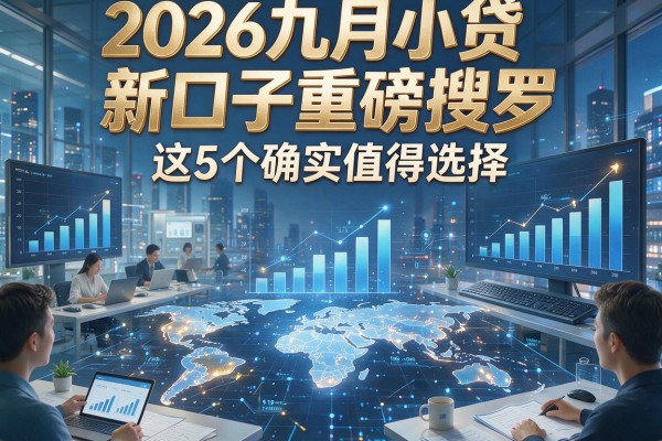 2026九月小贷新口子重磅搜罗,这5个确实值得选择!