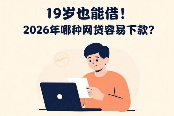 19岁也能借！2026年哪种网贷容易下款？这5个紧急额度技巧速看