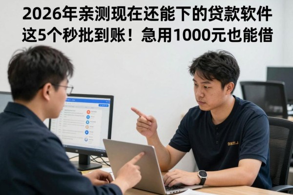 2026年亲测现在还能下的贷款软件,这5个秒批到账!急用1000元也能借