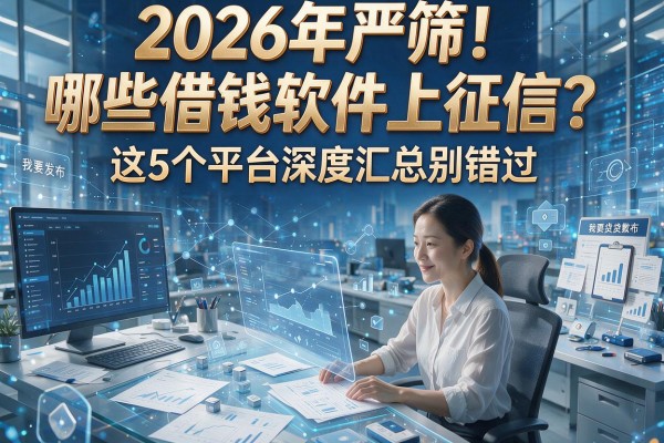 2026年严筛!哪些借钱软件上征信?这5个平台深度汇总别错过!