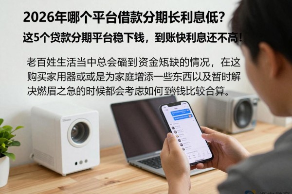 2026年哪个平台借款分期长利息低？这5个贷款分期平台稳下款，到账快利息还不高！